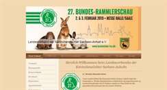 Desktop Screenshot of kaninchen-lsa.de